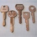 Vintage Lot of Ford Lincoln Mercury Keys Destash
