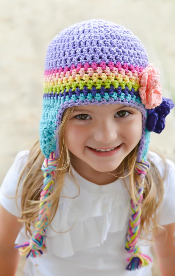 baby hat rainbow hat girls rainbow hat girls hat little