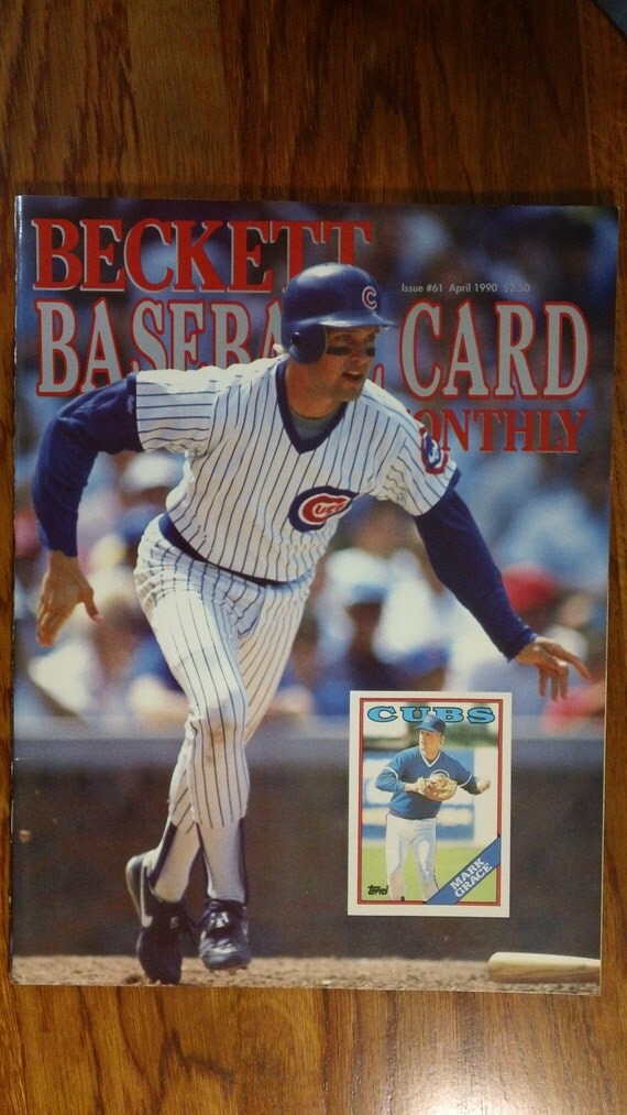 Beckett Baseball Card Monthly Issue 61 April 1990