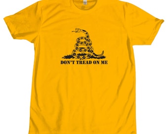 Brand New DON'T TREAD on me menst T-SHIRT funny american pride all ...