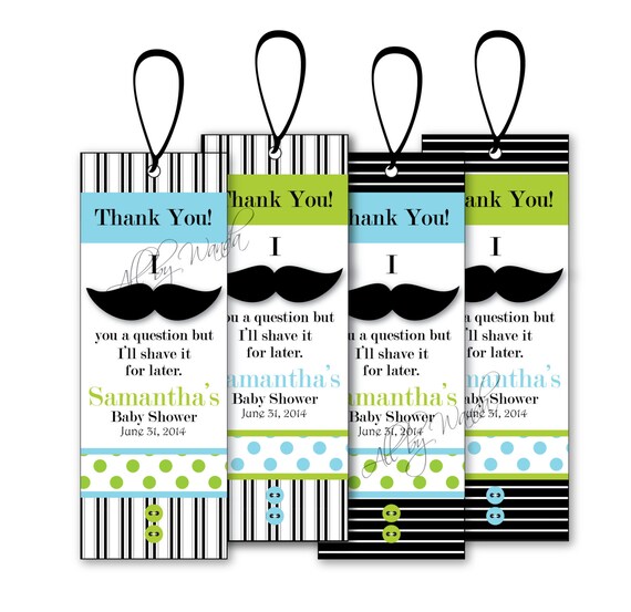 black mustache bookmarks thank you bookmarks mustache