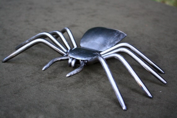 Metal Tarantula Spider Sculpture by Davisbrothers on Etsy