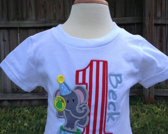 Items similar to Baby Boy, Girl Romper PERSONALIZED - Vintage Circus ...