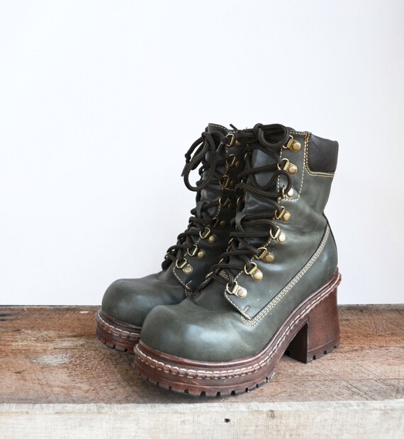 used platform boots