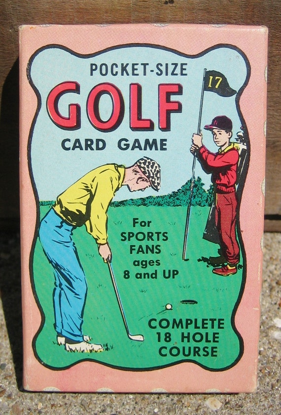 card game of golf with 8 cards