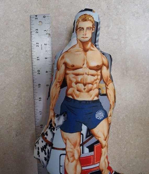 Mark Sexy Fireman Man Doll Gag T Gay By