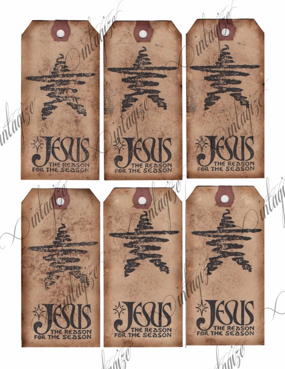 Free Printable Christian Christmas Gift Tags