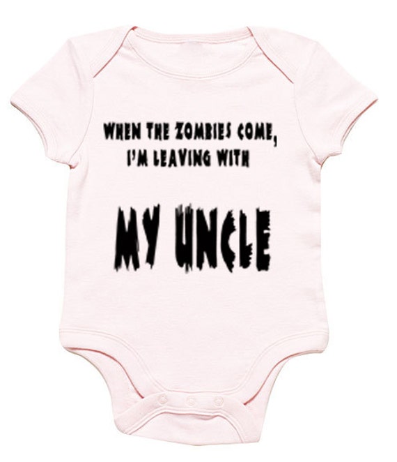 Image for funny baby onesies uncle
