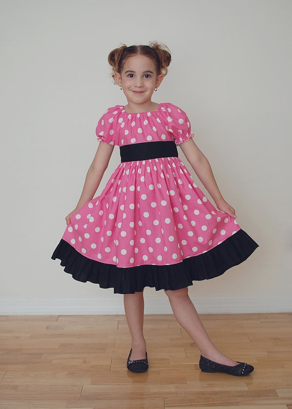 Items similar to Minnie Mouse Dress on Etsy