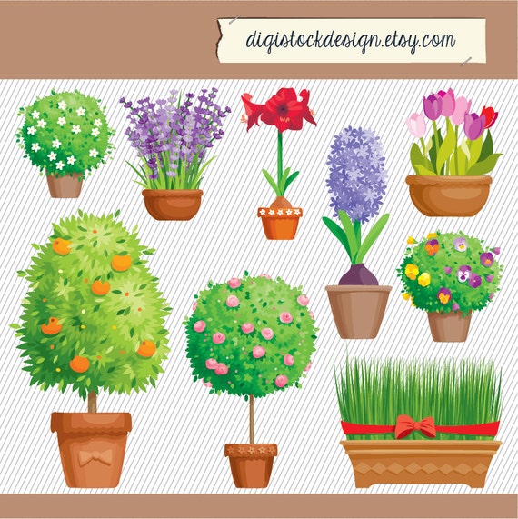 clipart of garden with flowers - photo #44