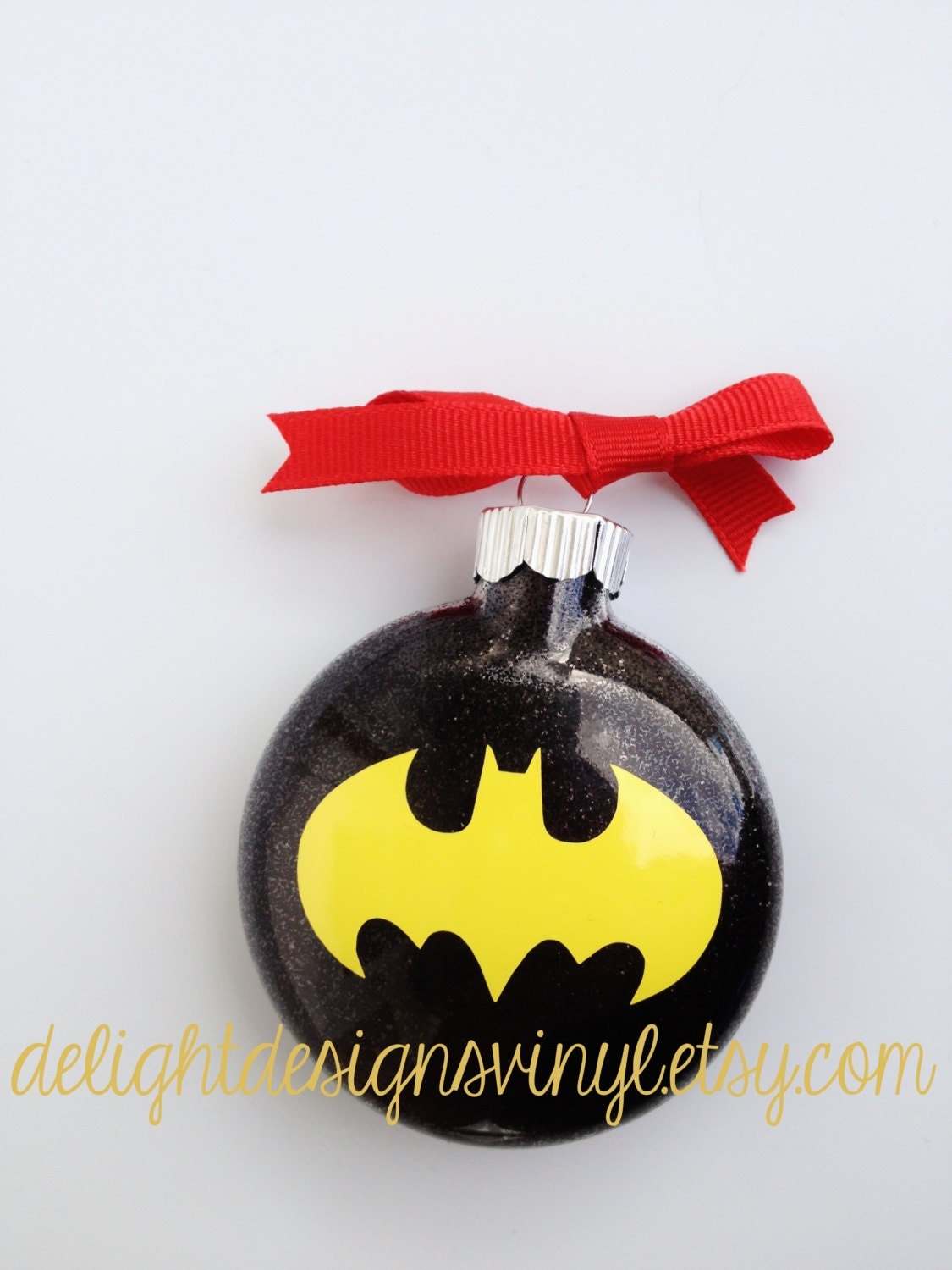 superhero personalized ornament