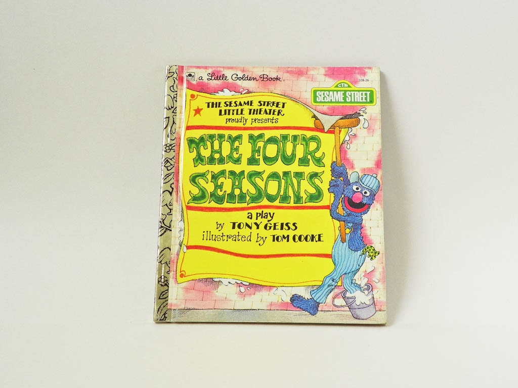 Sesame Street Book Little Theater Presents The Four Seasons