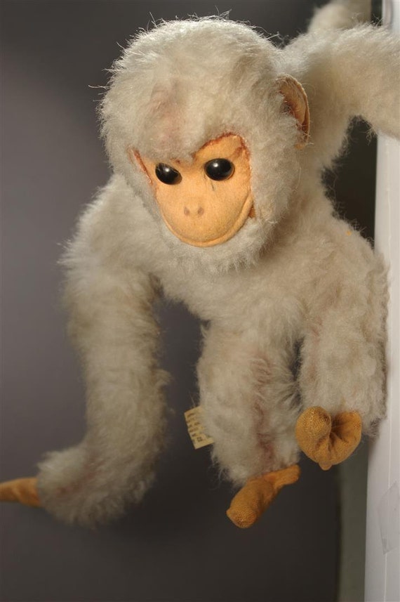 old stuffed monkey toy