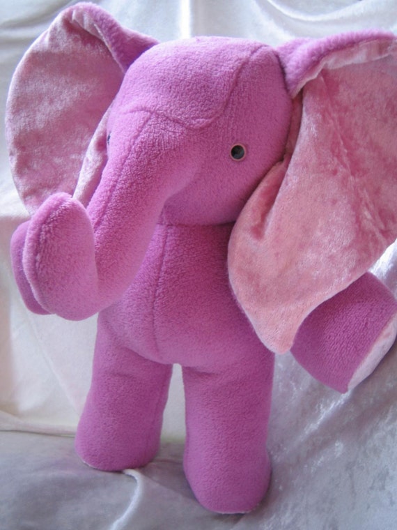 disney purple elephant plush doll