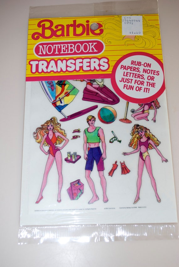 barbie notebook