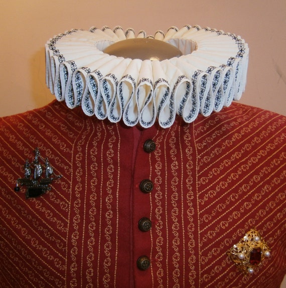 Renaissance Collar Elizabethan Ruff