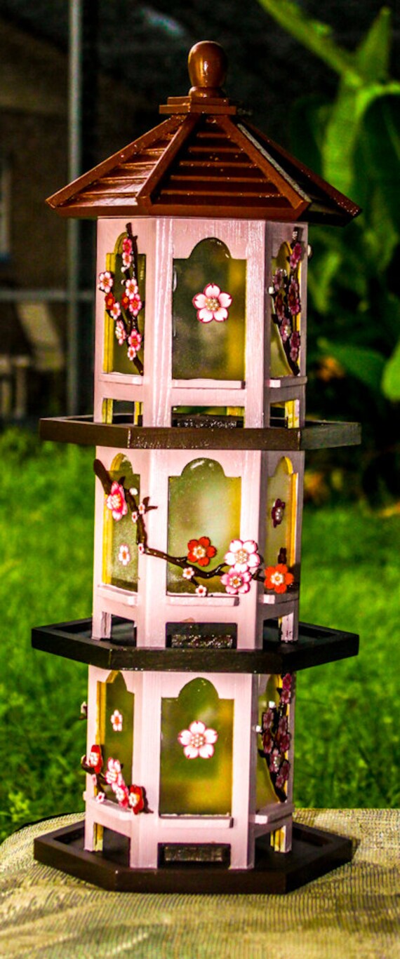 Items similar to 3Tier Japanese Pagoda Bird Feeder on Etsy