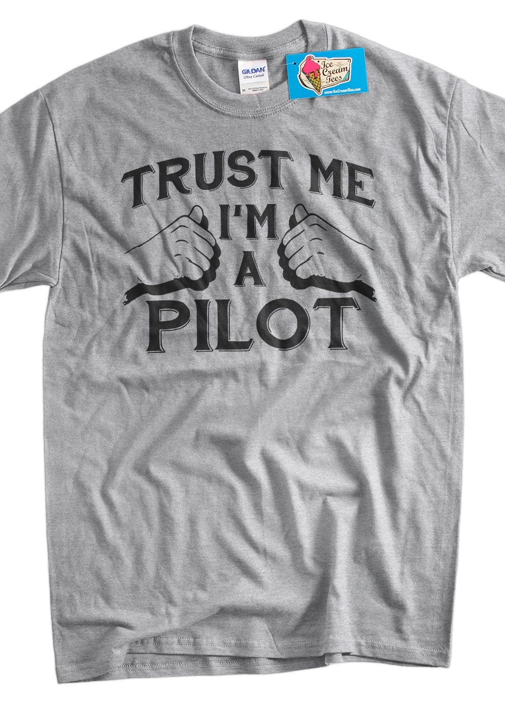 im a pilot shirt