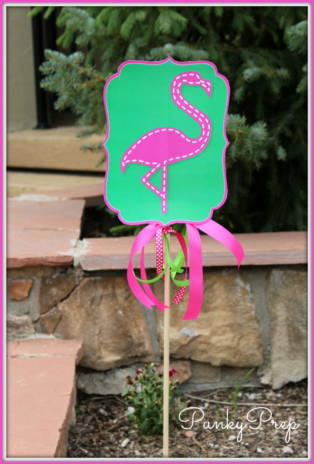 Flamingo Yard Signs 3 Styles Flamingo Birthday Flamingo