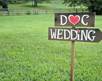 Wedding Beach Decor, Wedding Beach Sign, Wedding Personalized, Wedding Arrow Sign, Wood Arrow Sign, Wedding Directional Sign