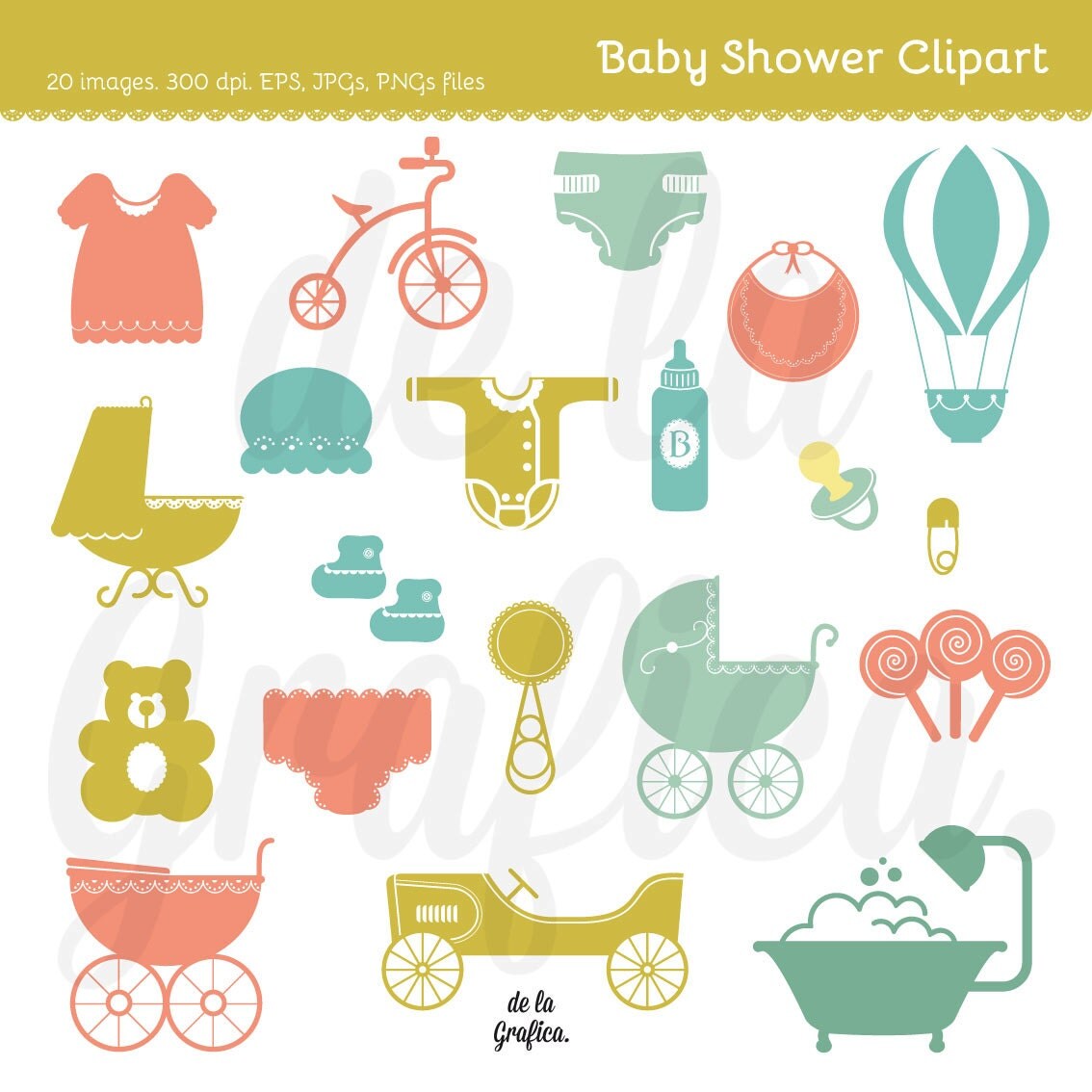 diaper baby shower clip art - photo #4