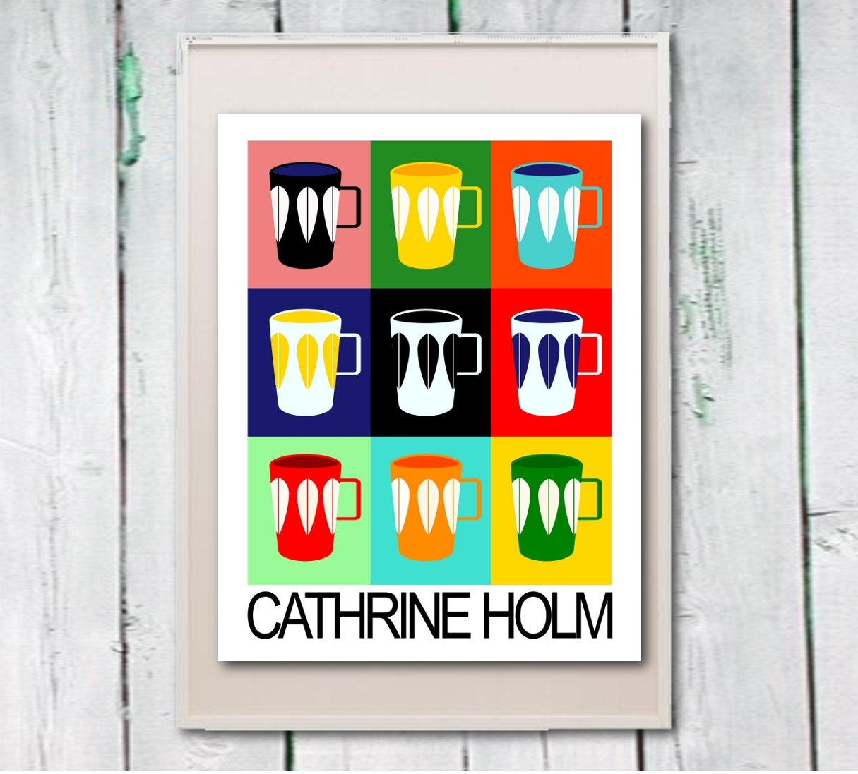  Kitchen art printable catharine holm scandinavian design mid