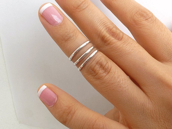 Knuckle Rings - Sterling Silver Knuckle Rings - Above Knuckle Rings ...