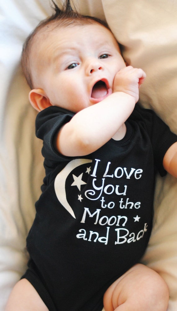 I Love You to the Moon and Back Onesie