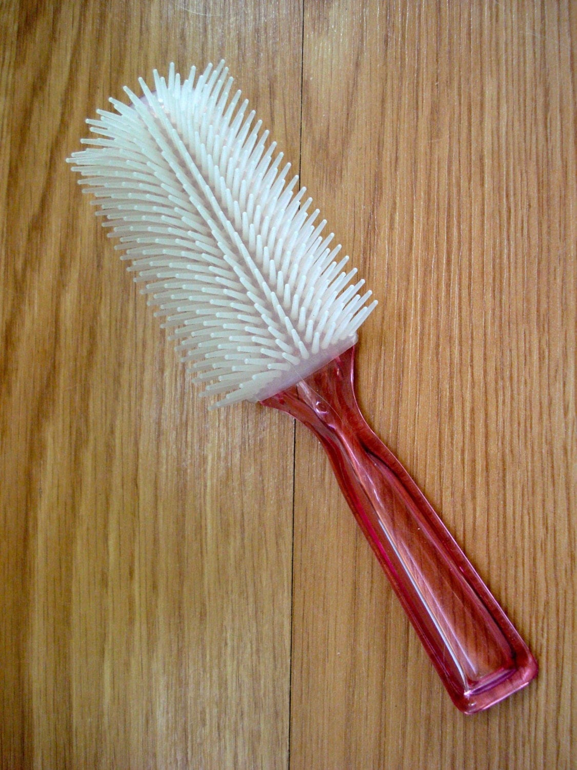 Vintage 1980s Pink Hair Brush 2013486