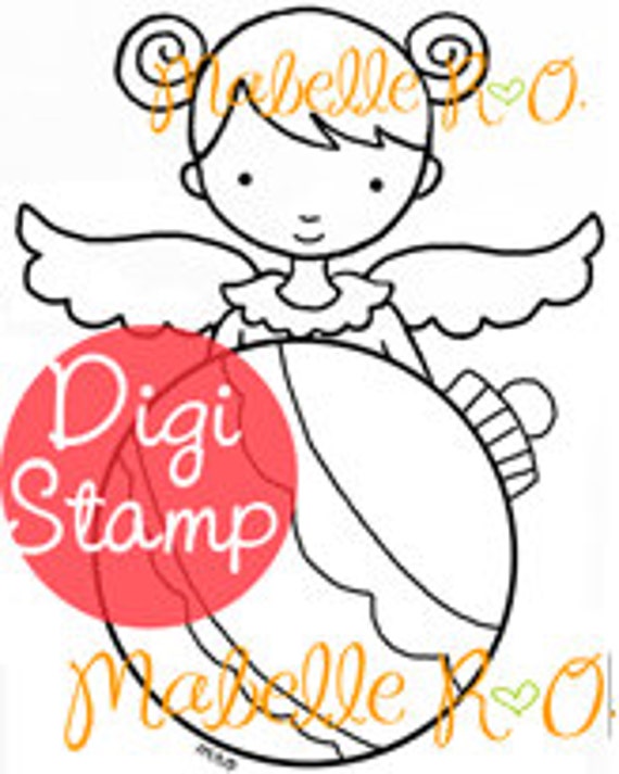 Instant Download: Ornament Angel