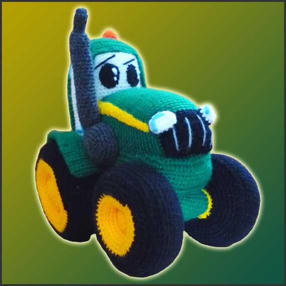 Amigurumi Pattern Crochet Johnny Tractor DIY von ...