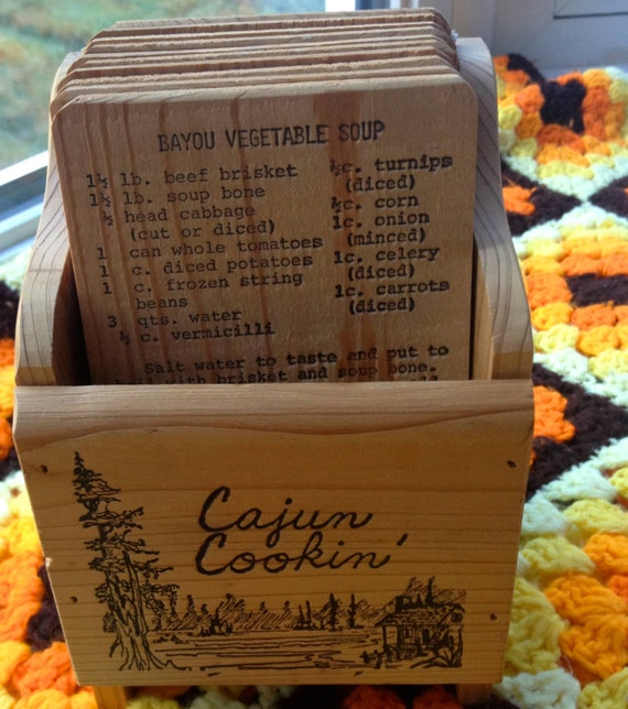 Cajun Recipe Box