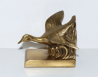 Vintage Jennings Brothers Duck Bookend