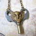 Owl Necklace, Woodland Necklace, Key Necklace, Upcycled, Owl, Rustic Key, Rustic, Vintage Owl, Clock Key, Exclusive Design, DaysLongGone