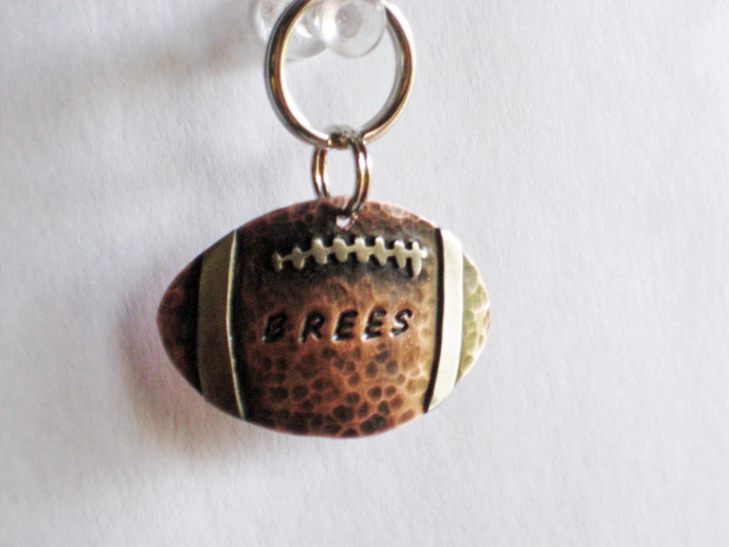 Unique Football Dog Pet Id TagCopper Nickel Domed NFL Pet