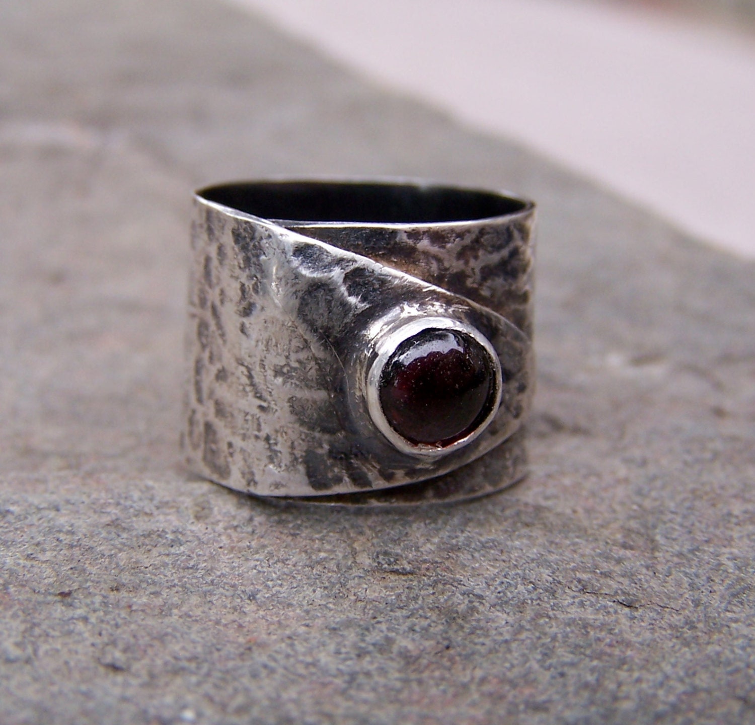 Eco Friendly Recycled Sterling Silver Textured by ThirteenGems