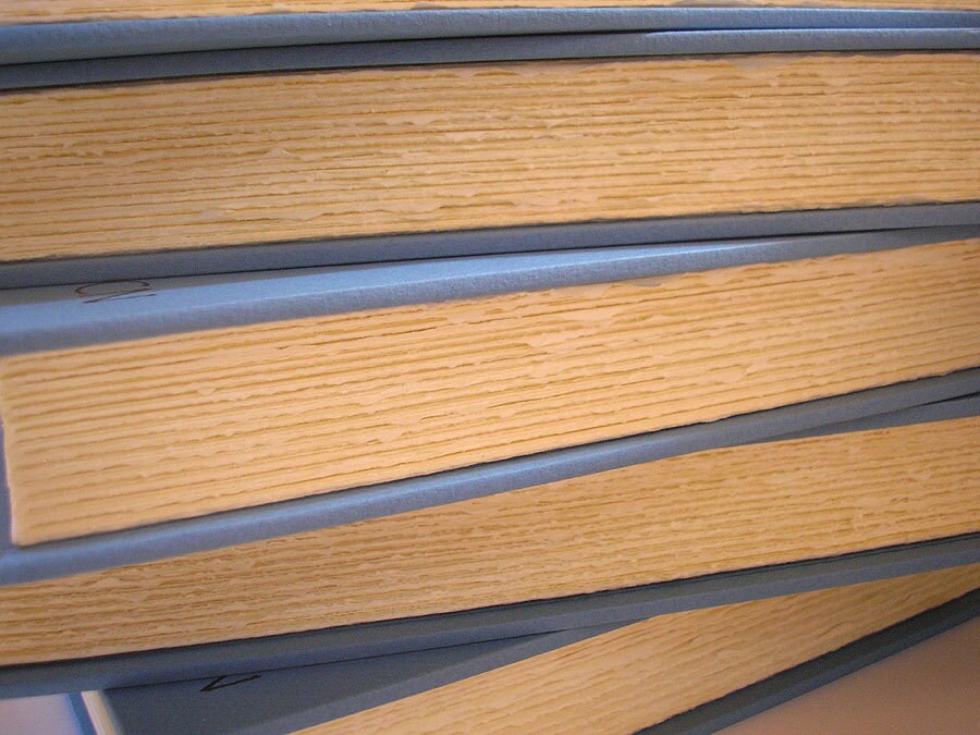 EXTRA Deckled Edges for our custom hand bound books. Hand