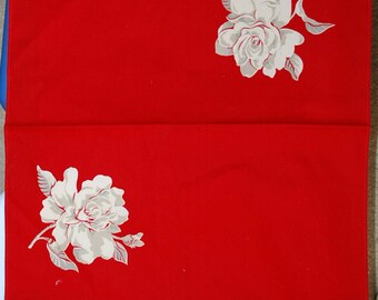 Vintage Wilendur Gardenia Kitchen Towel