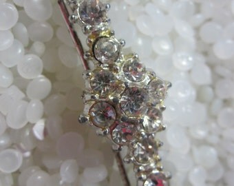 vintage barrette beautiful rhinestones
