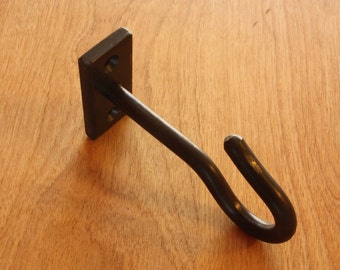 Forged Iron Ceiling Hook. Great for Pot Racks, Hanging Plants, Lighting.....