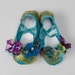 Ballet style shoes, wedding shoes, fairy shoes, peacock shoes, customized shoes