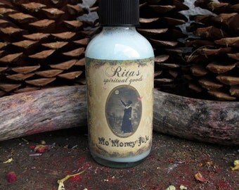 Rita's Mo Money Spiritual Mist Spray - Pagan, Magic, Hoodoo, Witchcraft, Juju