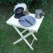 RESERVED LISTING FOR Undearseaoverair - Civil War Folding Camp Table 18 x 14