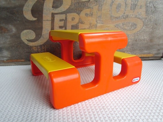 vintage little tikes picnic table