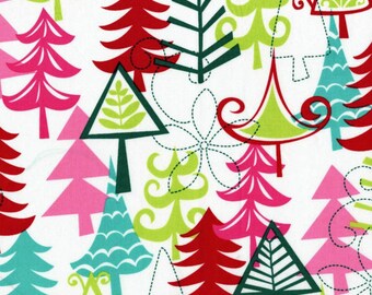 SALE - Michael Miller - Yule Trees in Multi
