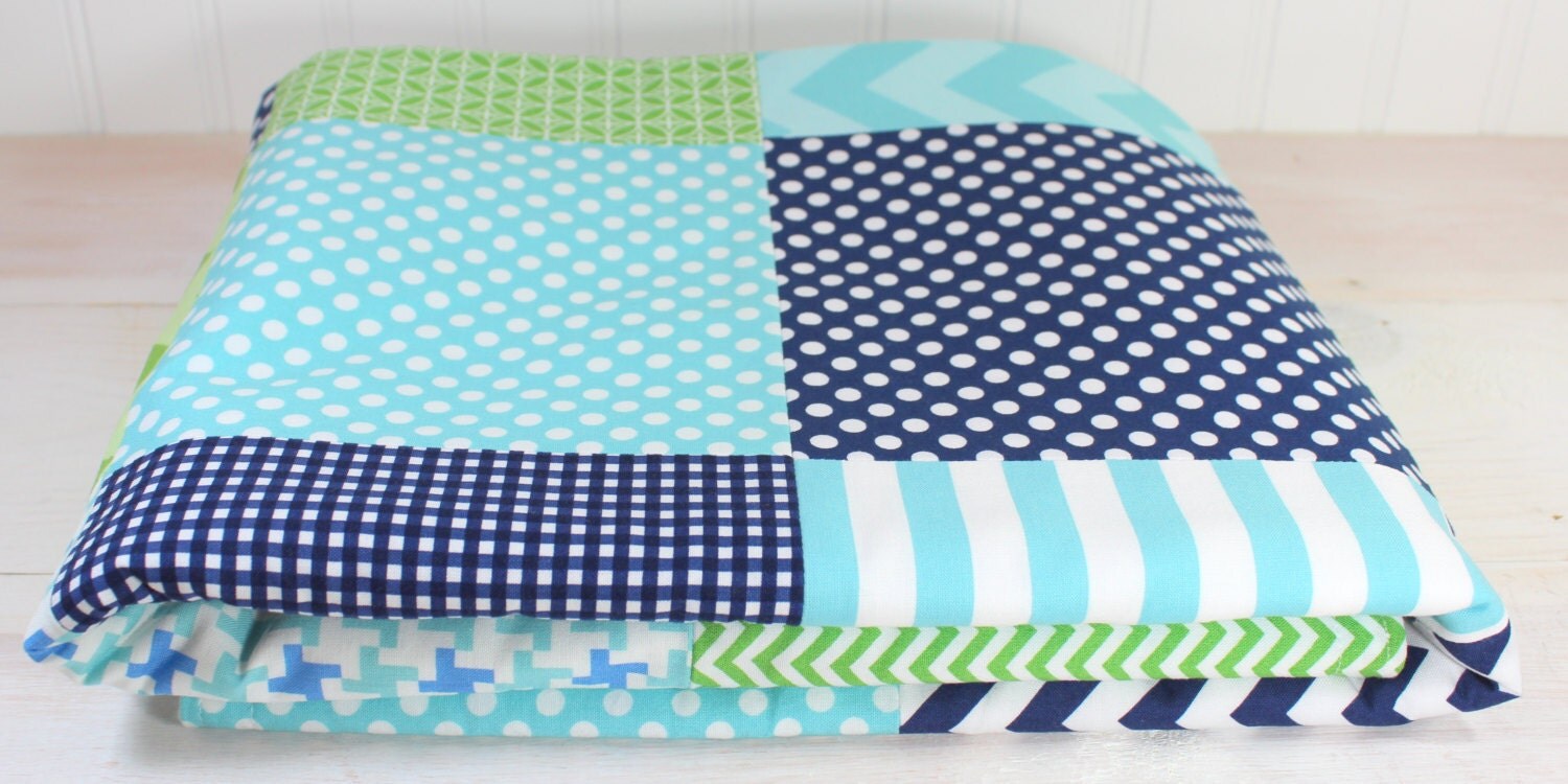 Baby Boy Blanket Nursery Decor Photography Prop Minky