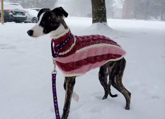 Knitted whippet clearance jumper