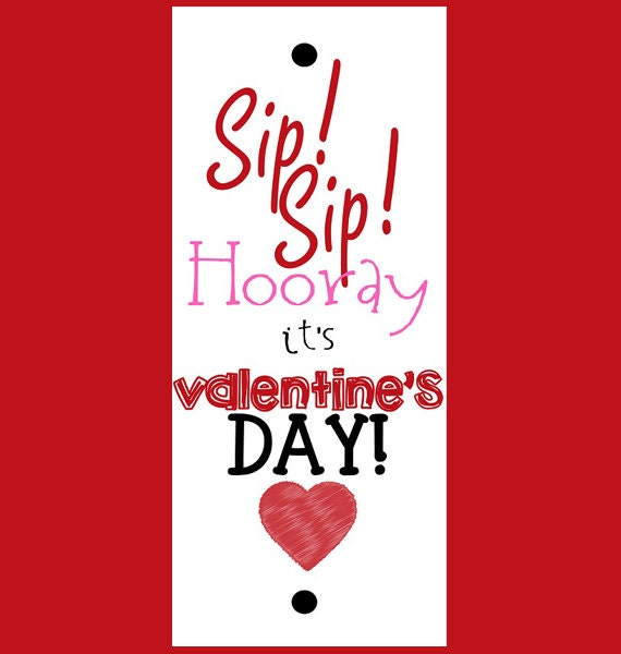 sip sip hooray happy valentines day