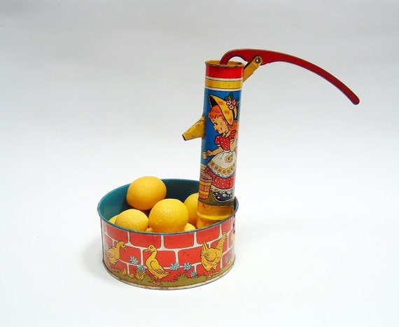 children's water pump toy