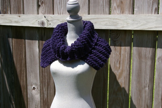 INSTANT DOWNLOAD Crochet Pattern PDF Split Cowl by CandacesCloset